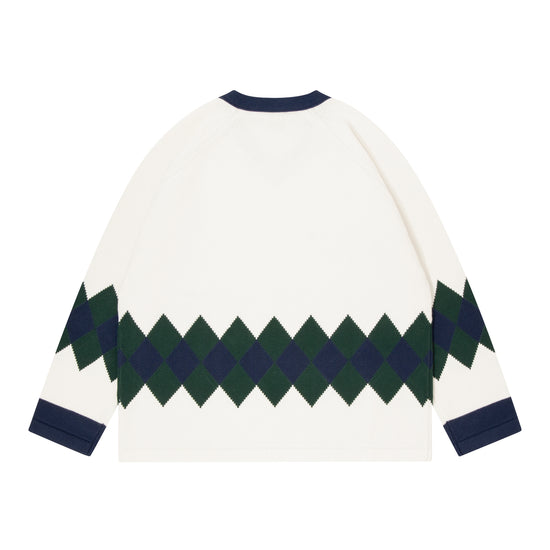 ballaholic-easy-jersey-knit-sweater-strickpullover-off-white image 2