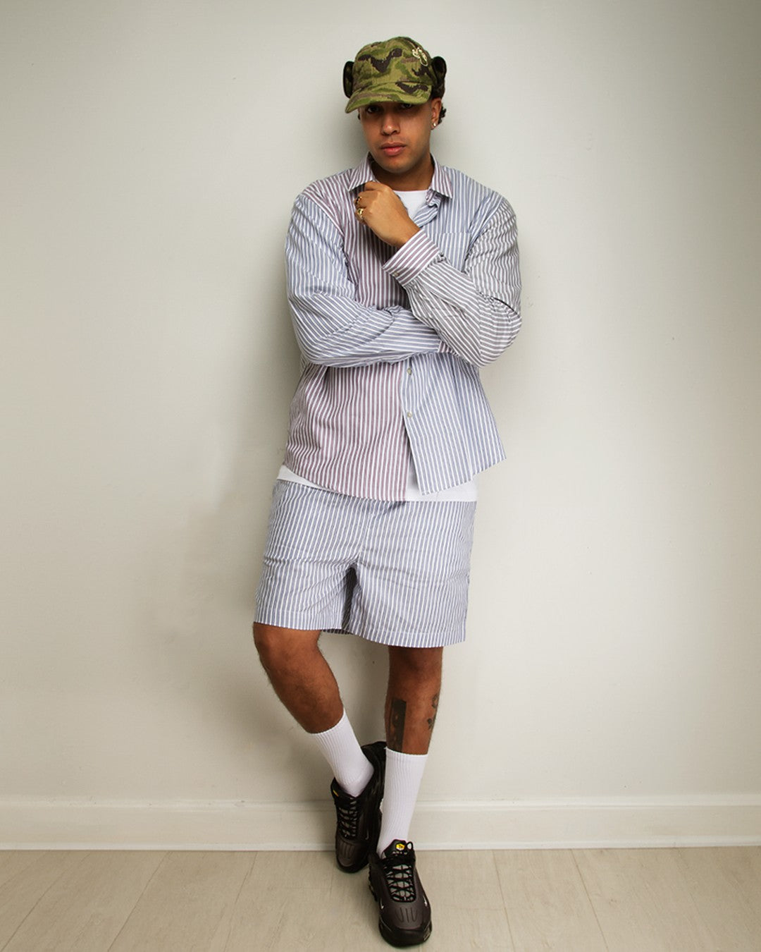 le-fix-momo-block-shorts-multi-stripes-baumwolle image 4