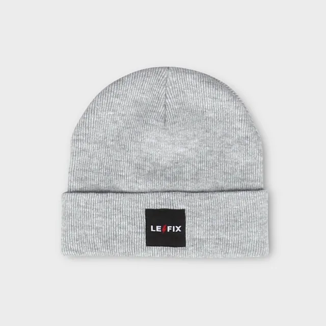 le-fix-lightning-hue-beanie-grau-acryl-winterm-tze image 1