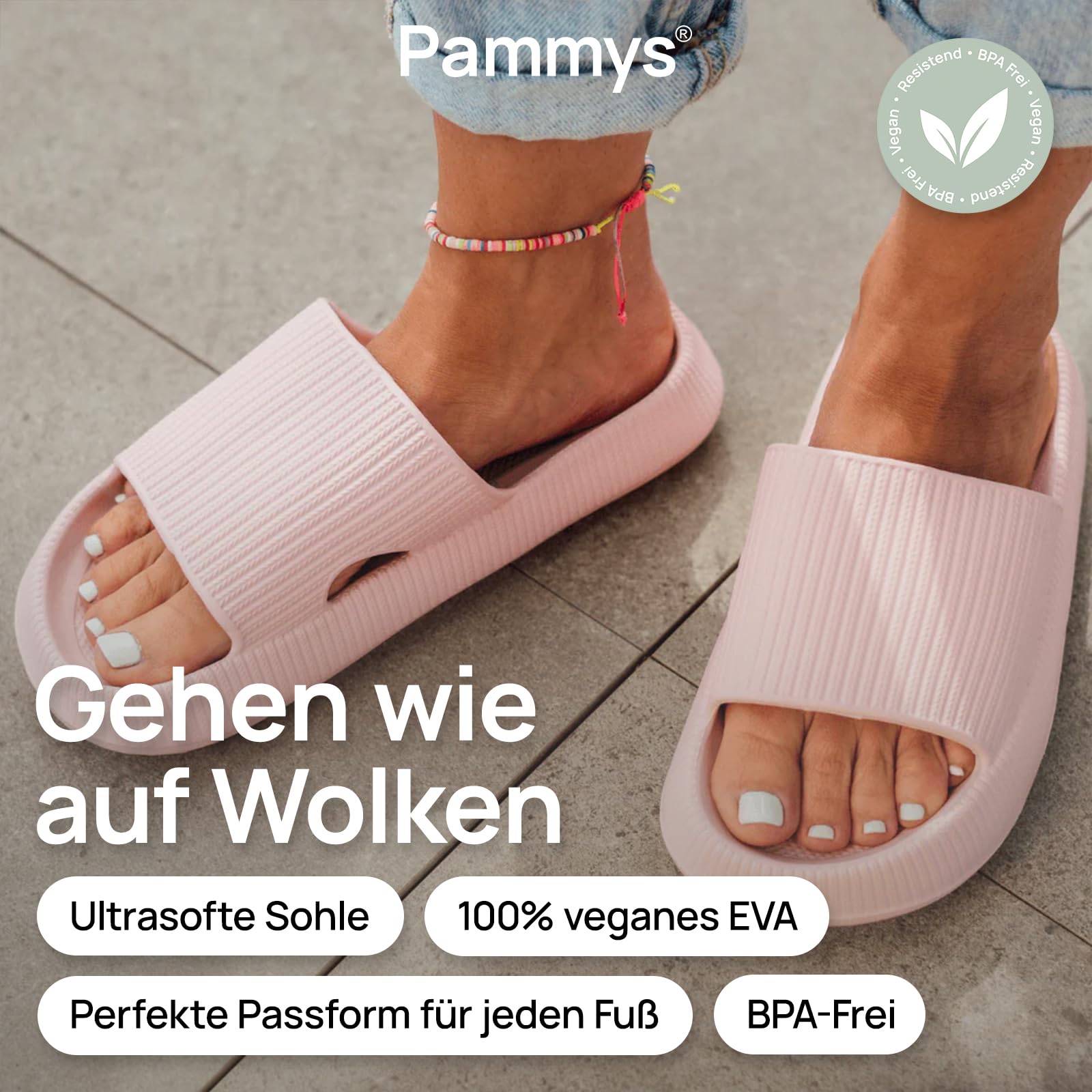 pammys-originals-badelatschen-damen-hellblau-42-43-eva image 2