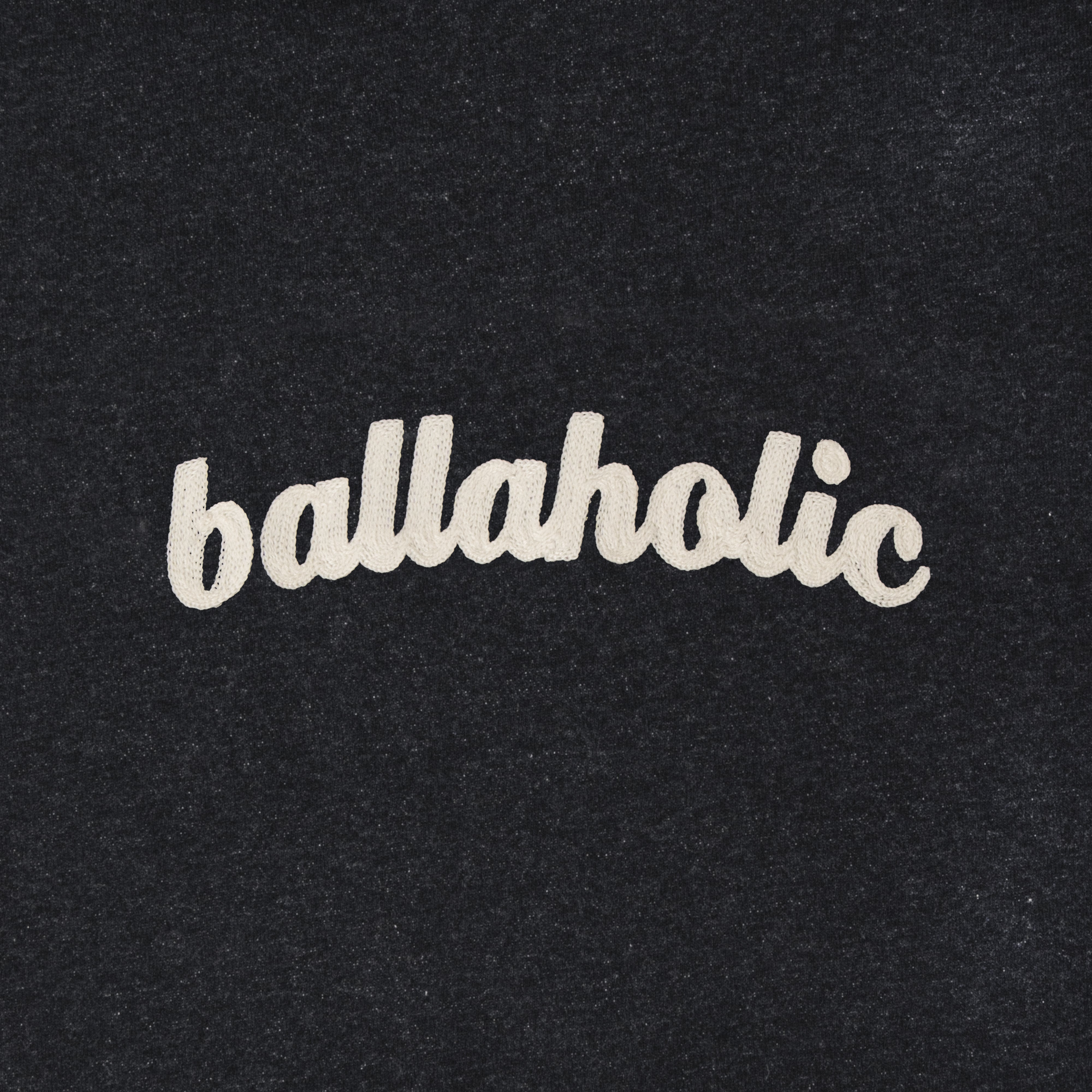 ballaholic-logo-sweat-hoodie-kapuzenpullover-dark-heather-navy image 2