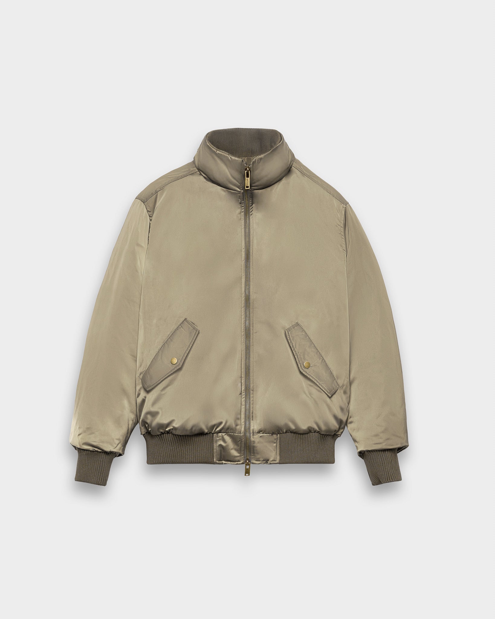 eightyfive-satin-bomber-jacket-jacke-olive image 1
