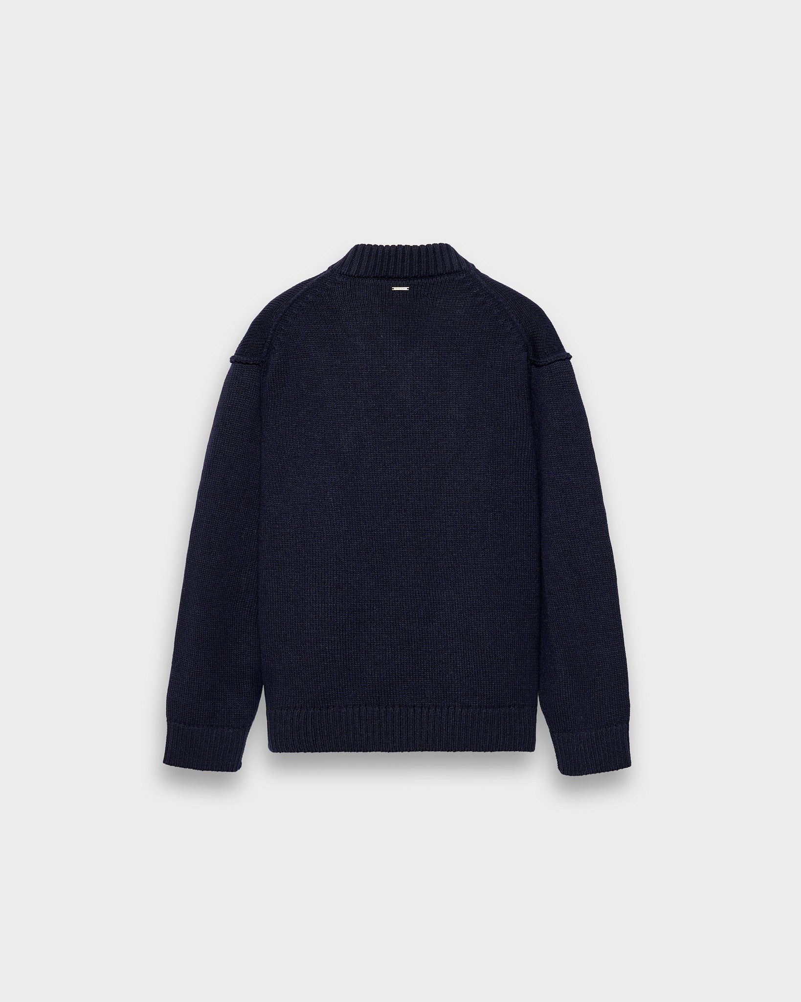eightyfive-tops-wool-blend-v-neck-pullover-navy image 2