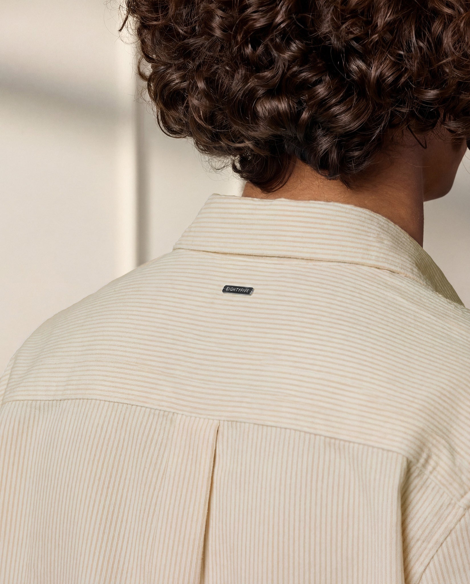 eightyfive-striped-shirt-hemd-yellow-baumwolle-relaxed-fit image 7