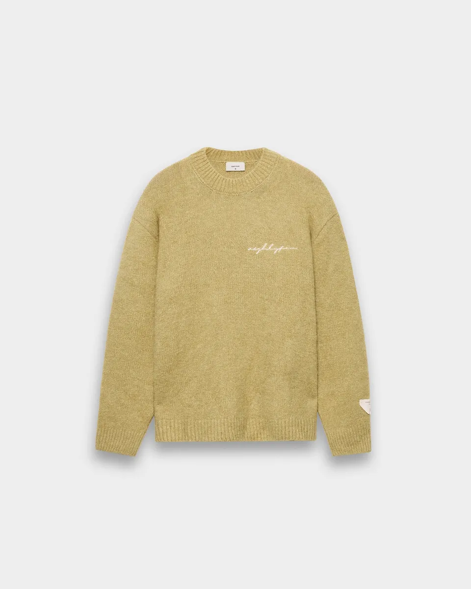 eightyfive-tops-heavy-crew-neck-sweater-pullover-pistachio-patch image 1