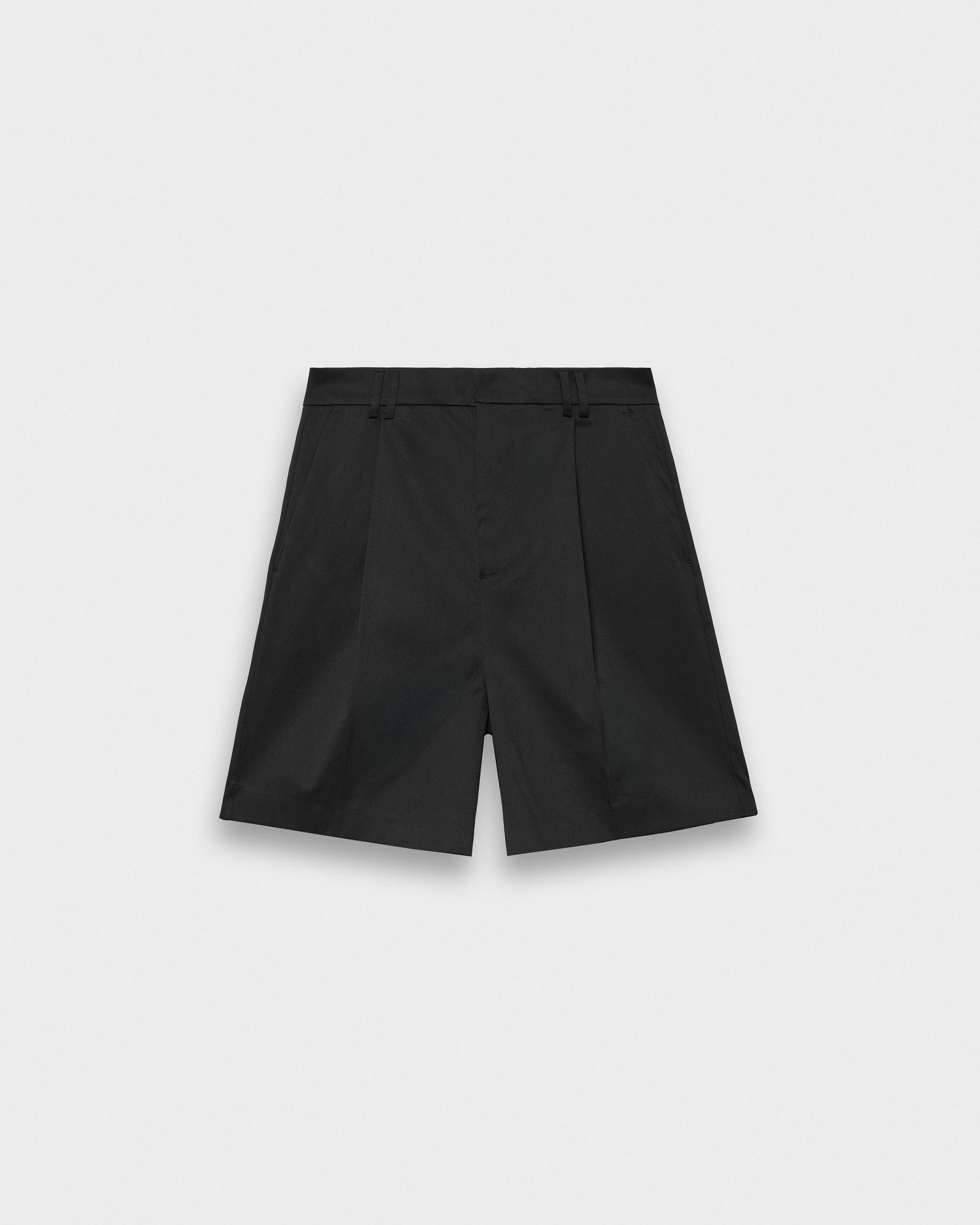 eightyfive-tailored-shorts-herren-schwarz-relaxed-fit image 1