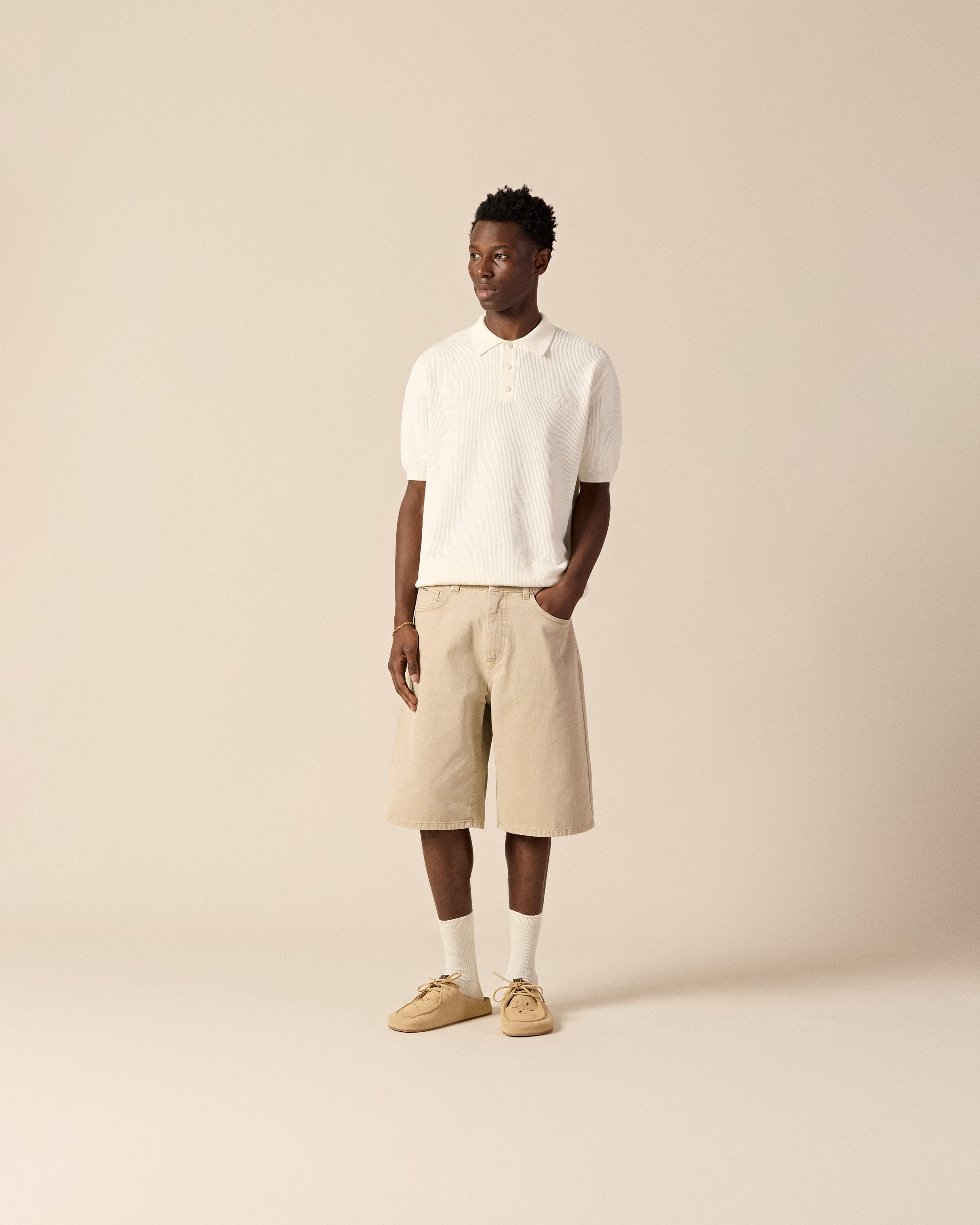 eightyfive-tops-knit-poloshirt-off-white image 4