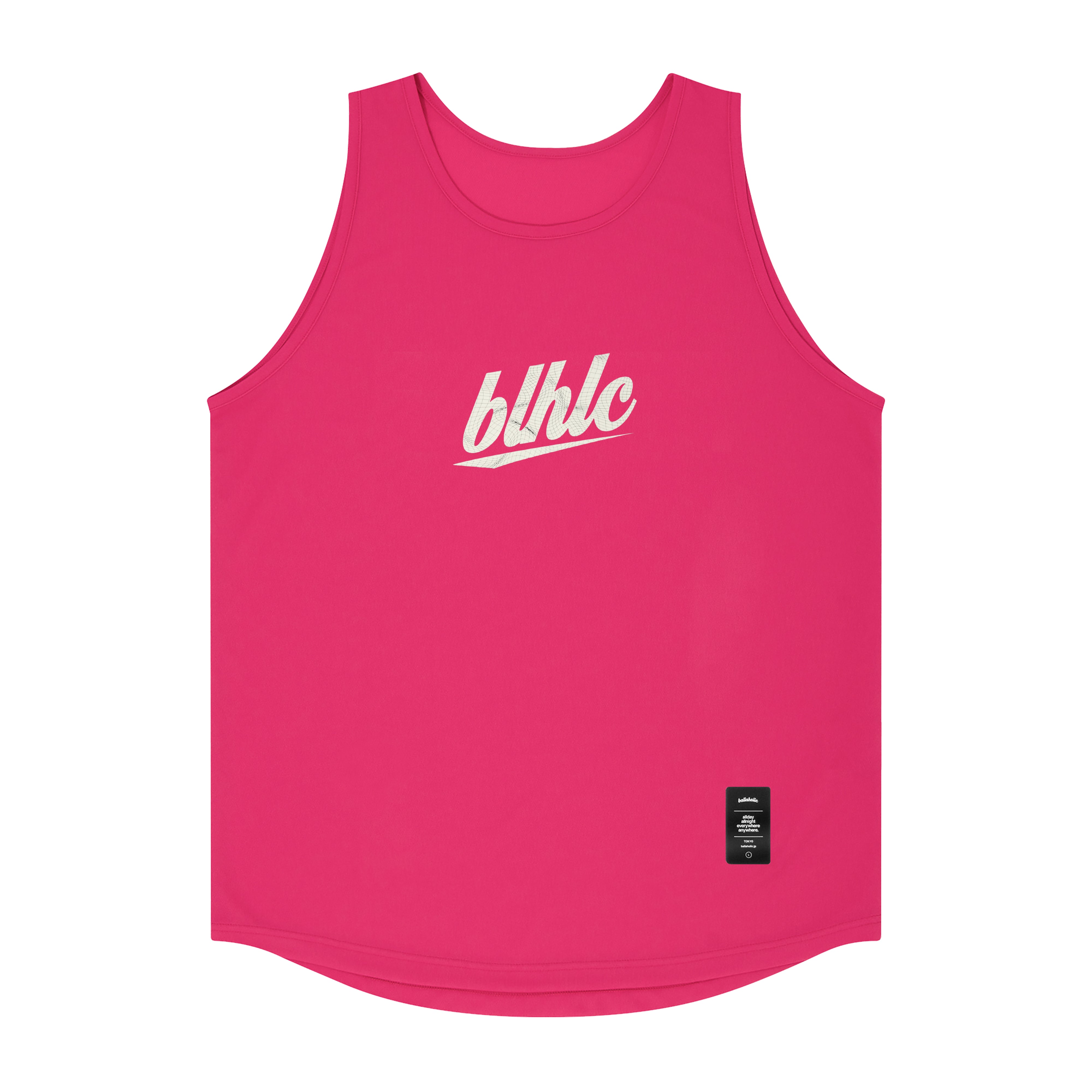 ballaholic-3d-net-blhlc-tank-top-trikot-pink-ivory-black image 1