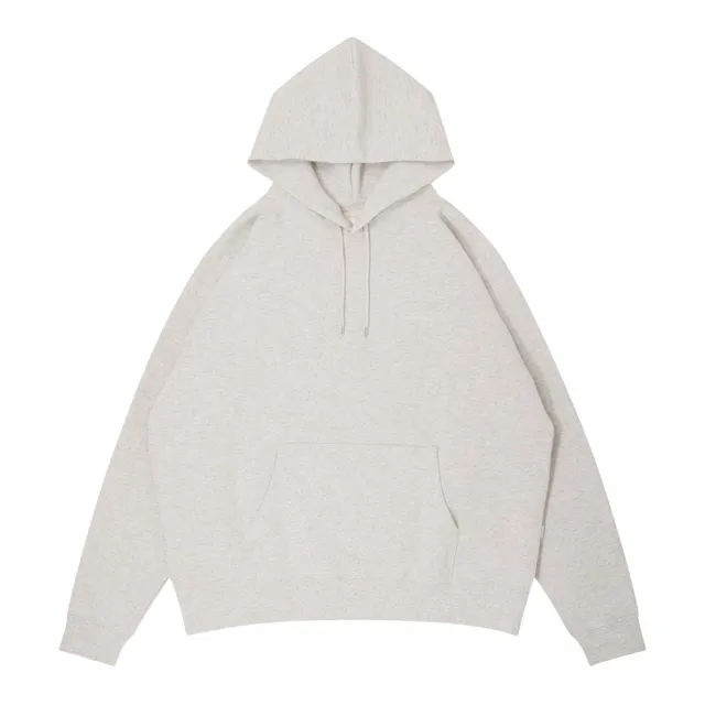 ballaholic-small-logo-sweat-hoodie-ash-grau-stickerei image 1
