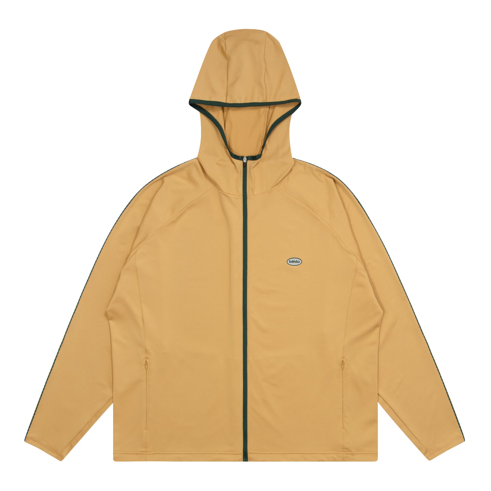 ballaholic-blhlc-oval-logo-hyperstretch-full-zip-jacke-beige image 1