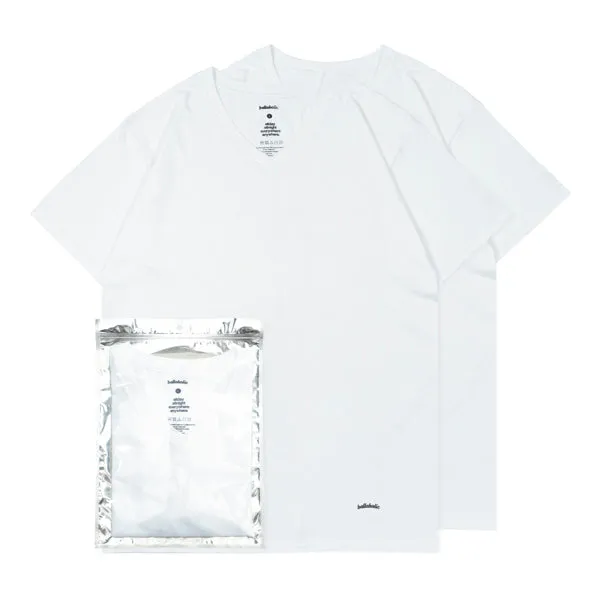 ballaholic-2-pieces-v-neck-tee-white-t-shirt-2er-pack image 1