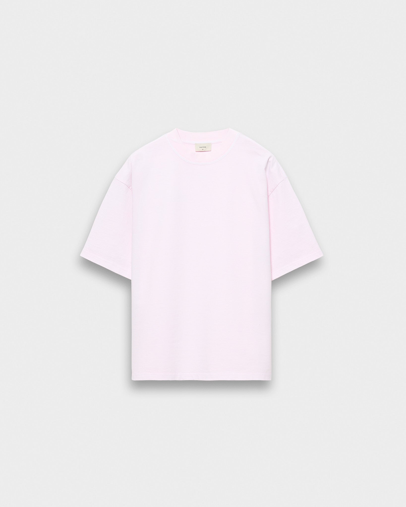 eightyfive-tops-signature-t-shirt-washed-rosa-oversized-270gsm image 1