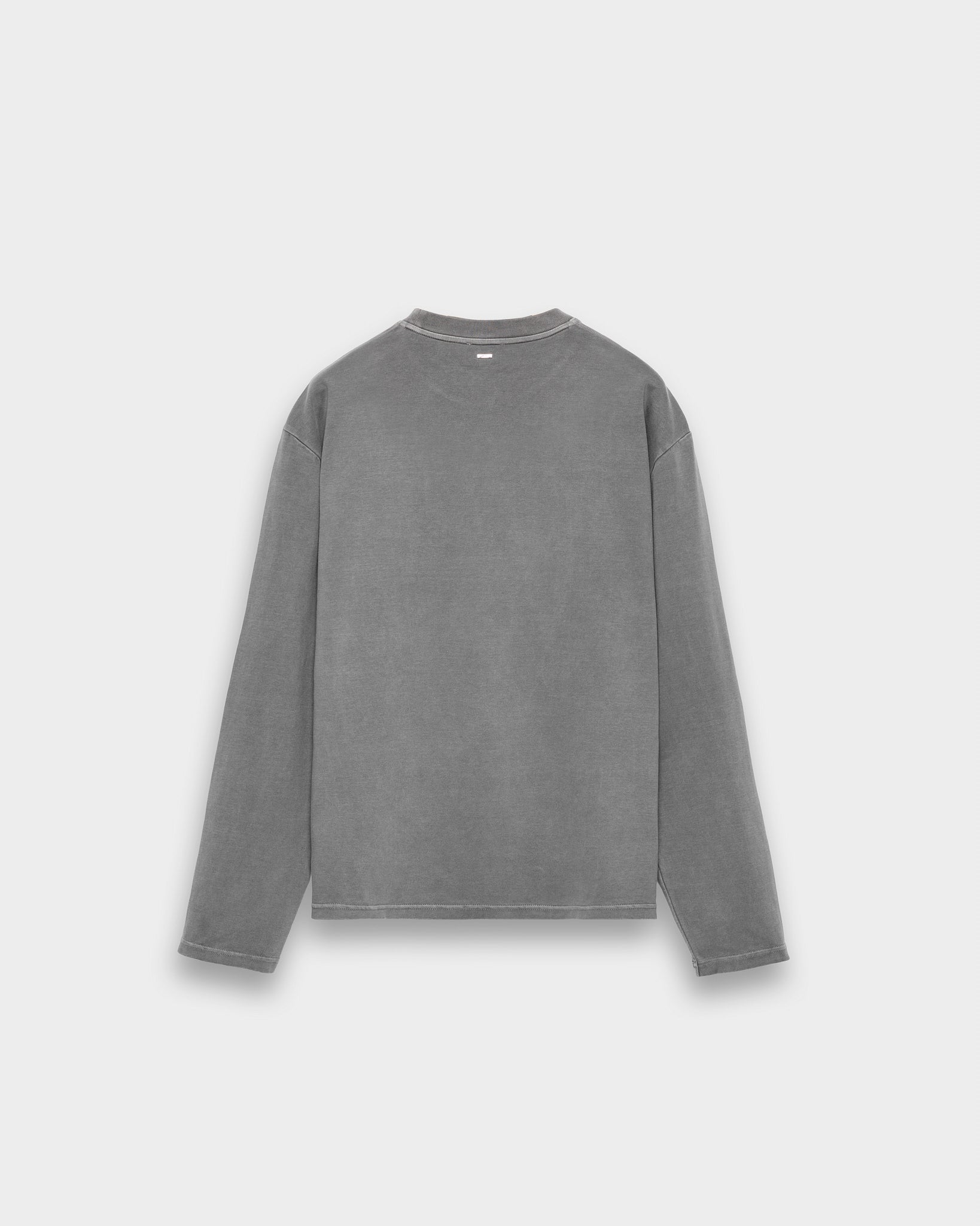 eightyfive-signature-longsleeve-stone-grey-relaxed-fit image 2
