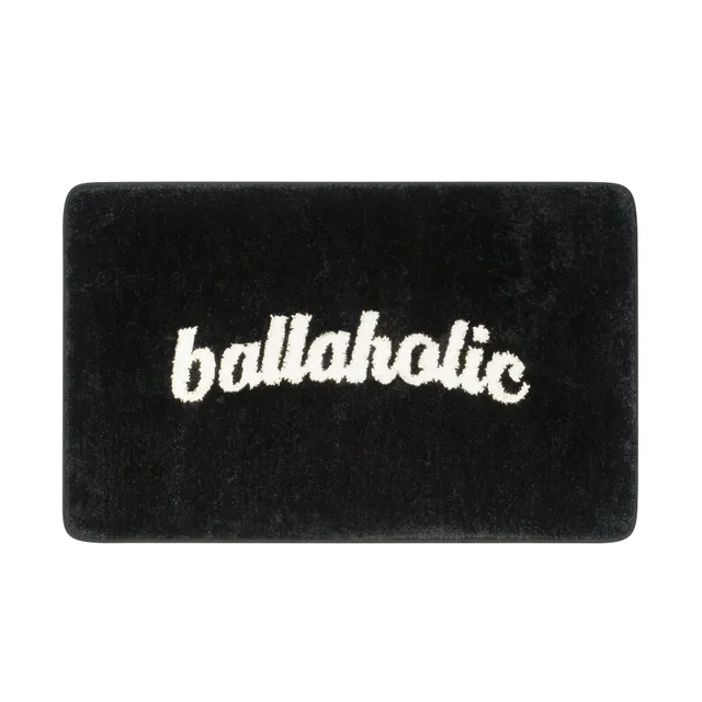 ballaholic-logo-rug-teppich-schwarz-wei image 1