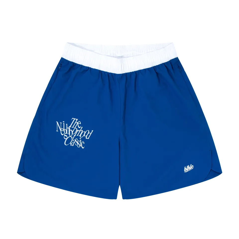 ballaholic-neighborhood-classic-zip-shorts-shorts-blau image 1