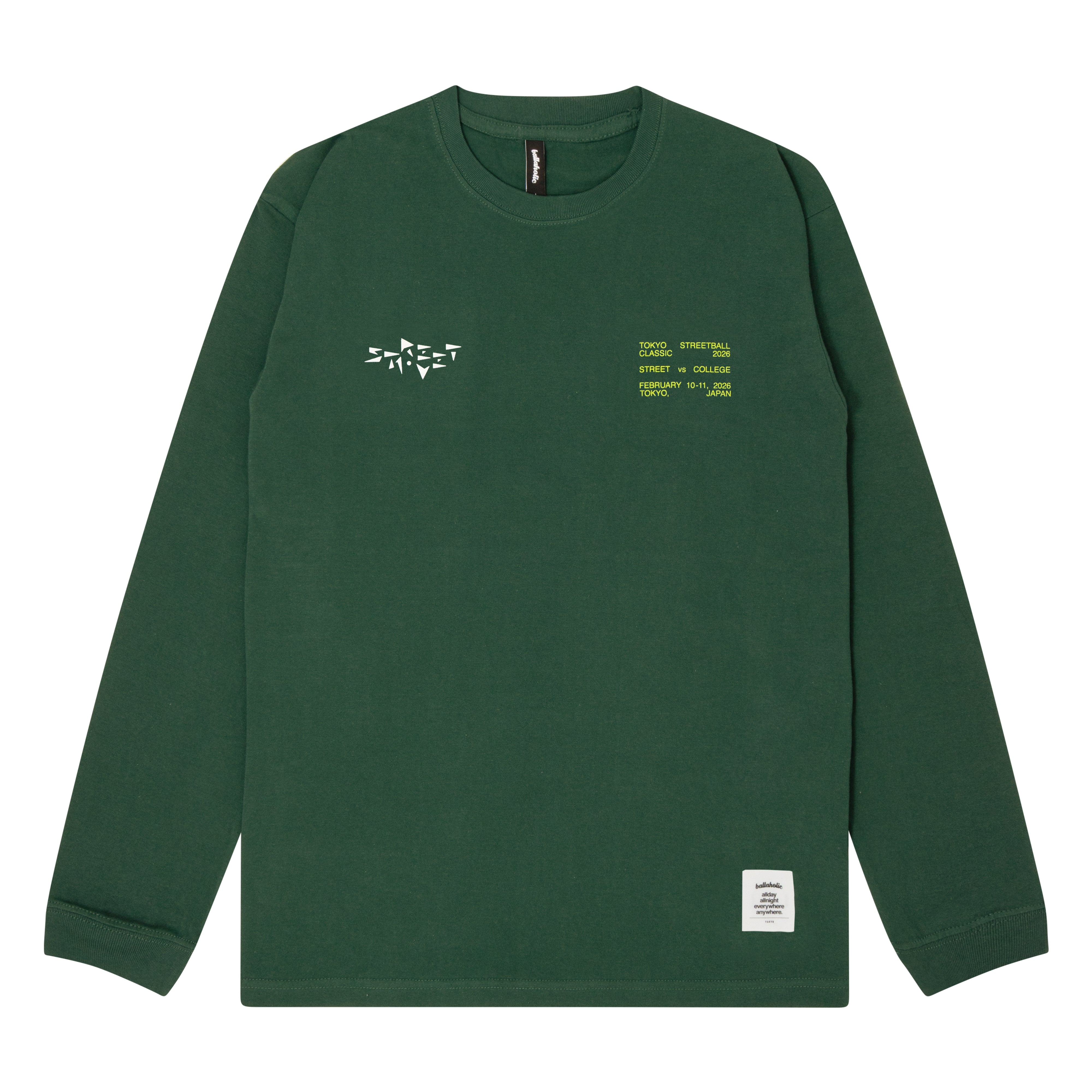 ballaholic-streetmove-tsc-long-tee-langarmshirt-ivy-green image 1