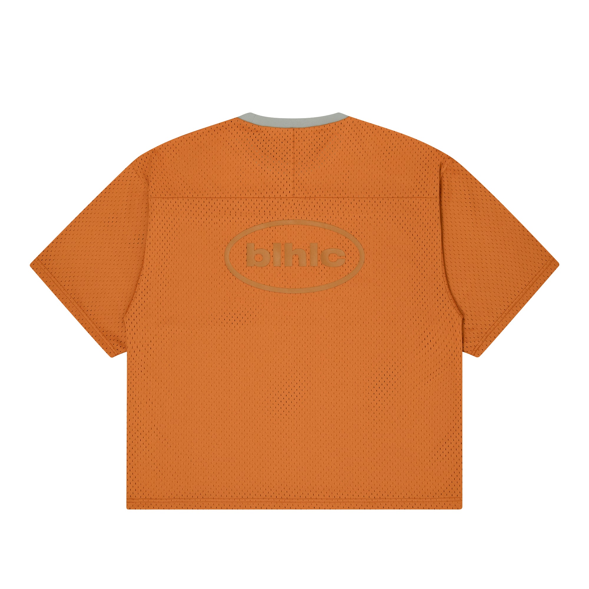 ballaholic-blhlc-oval-logo-mesh-tee-t-shirt-ginger image 2