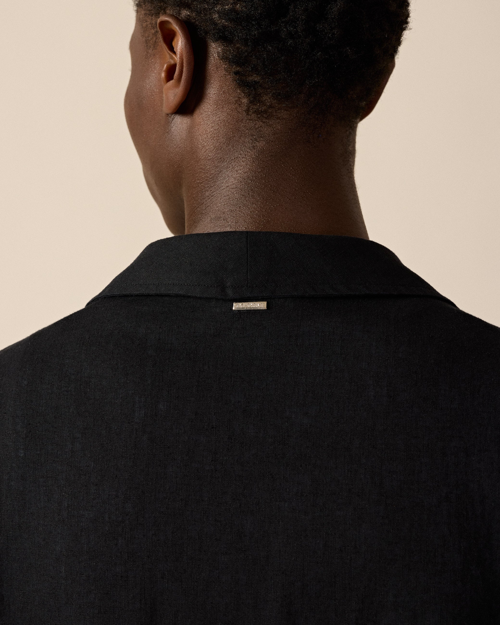 eightyfive-double-breasted-cotton-linen-shirt-hemd-schwarz-relaxed-fit image 6