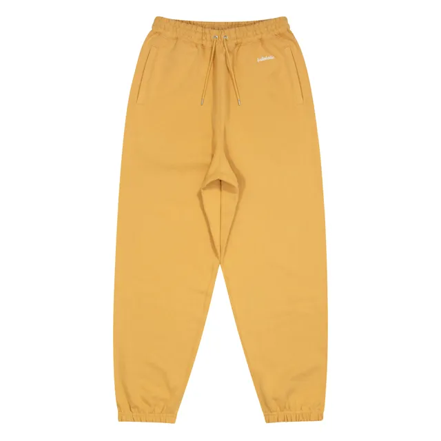 ballaholic-small-logo-sweat-pants-jogginghose-gold-stickerei image 1