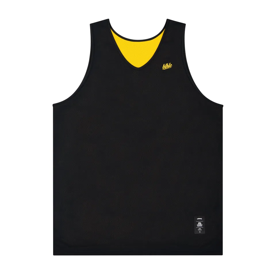 ballaholic-basic-reversible-jersey-trikot-schwarz-gelb-custom image 1