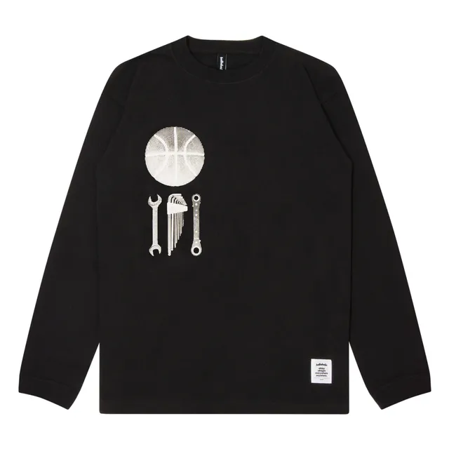 ballaholic-cotton-long-tees-shc-long-tee-shirt-schwarz image 1