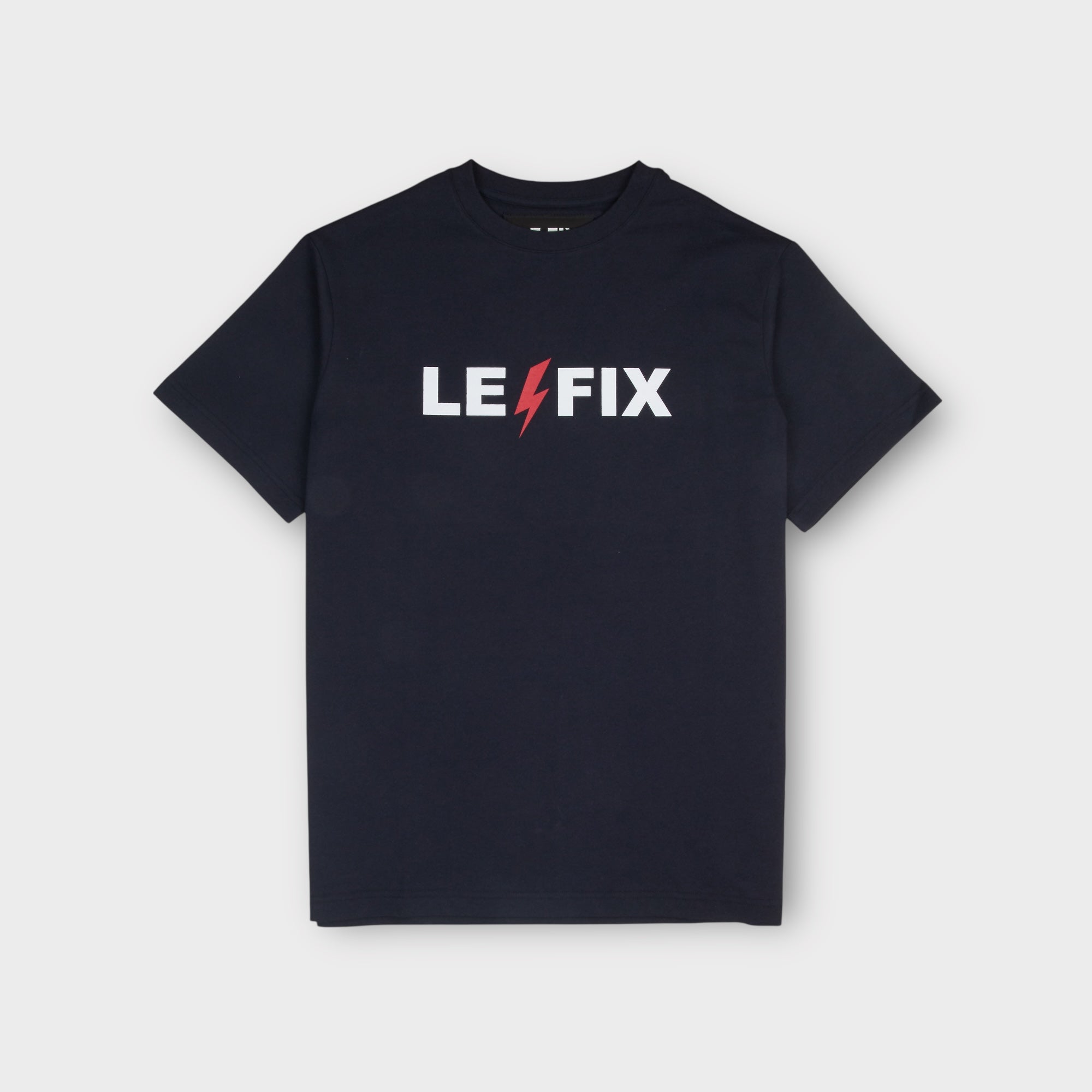 le-fix-lightning-26-t-shirt-navy-baumwolle image 1