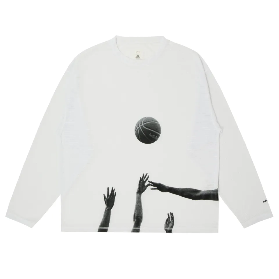 ballaholic-cool-long-tee-knit-mesh-wei-print image 1