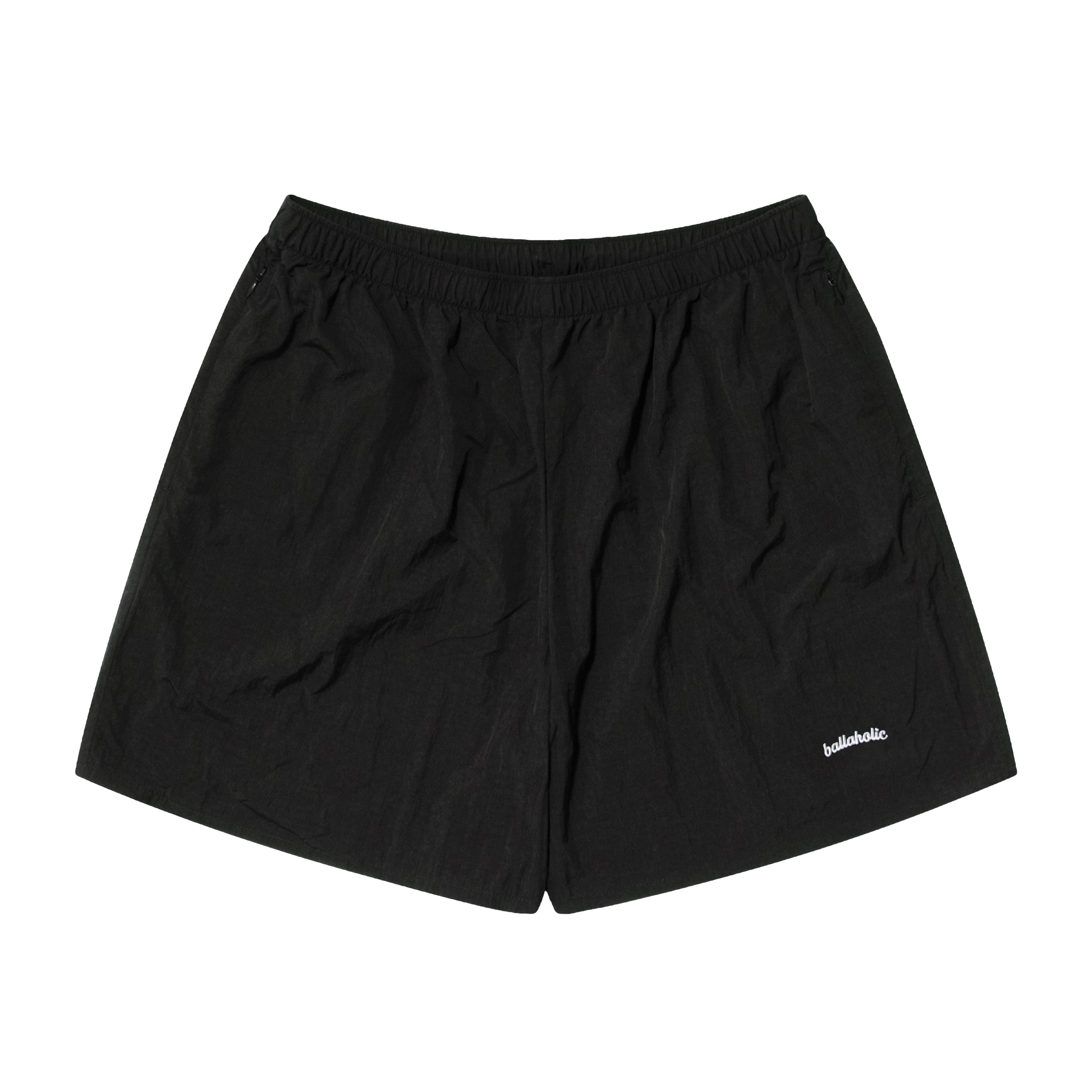 ballaholic-shorts-logo-nylon-city-shorts-schwarz image 1