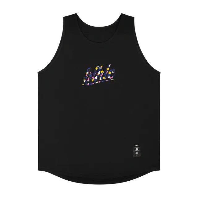 ballaholic-tanks-blhlc-tank-top-schwarz-pink-mosaik image 1