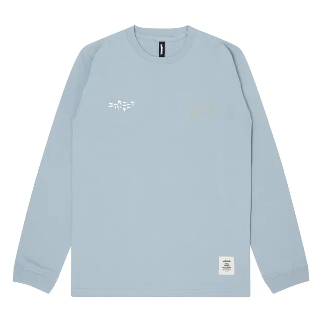 ballaholic-streetmove-tsc-long-tee-langarmshirt-slate-blue image 1