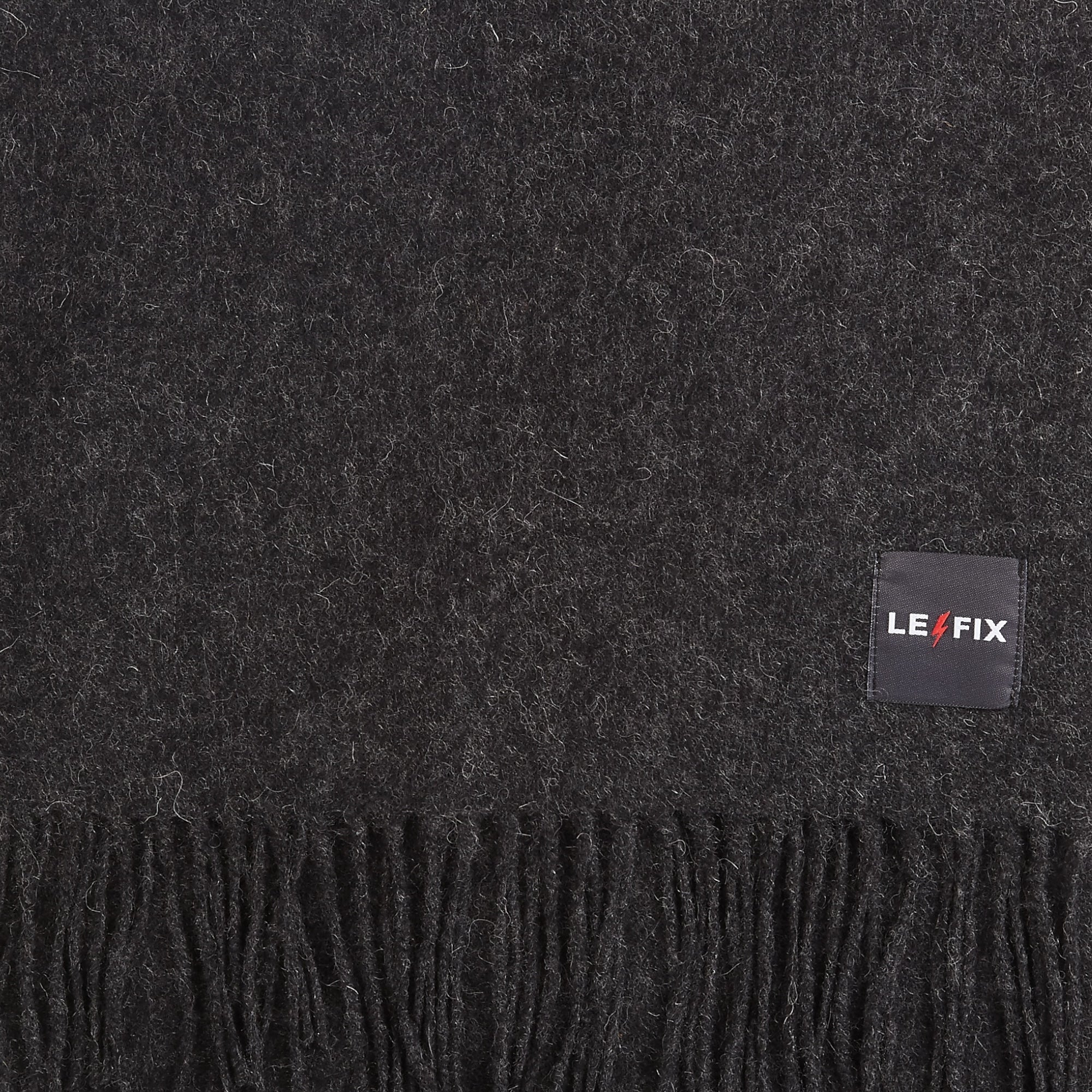 le-fix-accessories-wollschal-grau-180x30-cm-wolle image 3