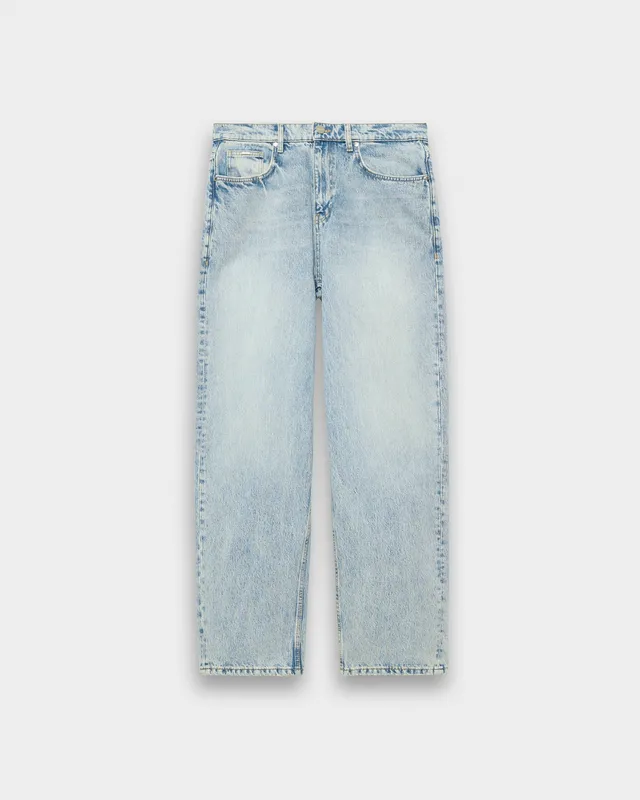 eightyfive-bottoms-baggy-denim-jeans-ocean-blue-baggy-fit image 1
