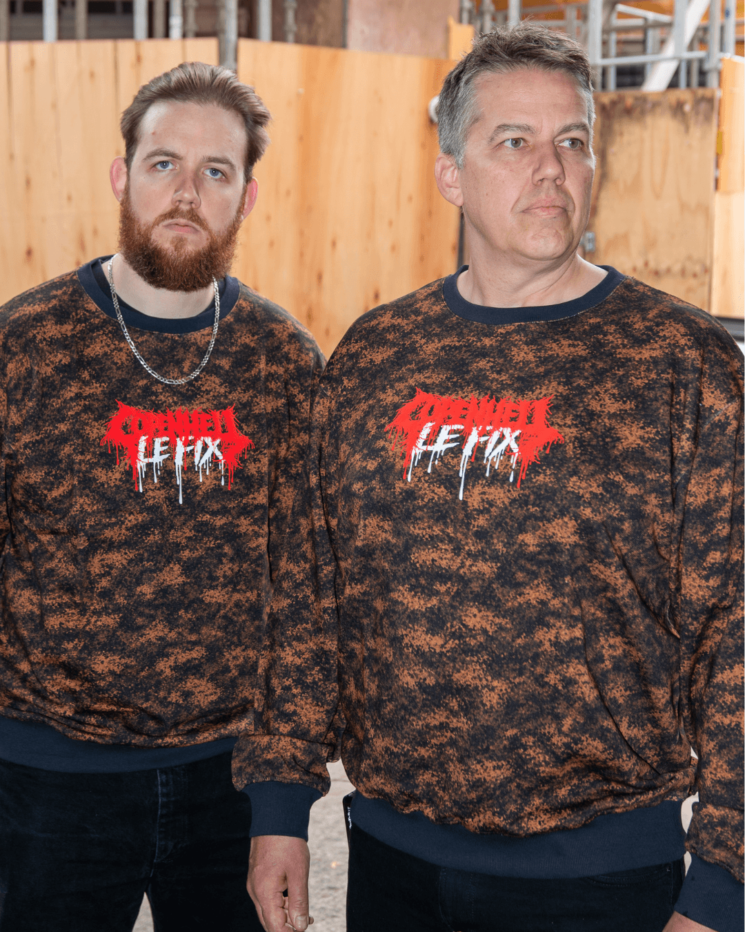 le-fix-x-copenhell-crewneck-camo-sweatshirt-limitiert image 3