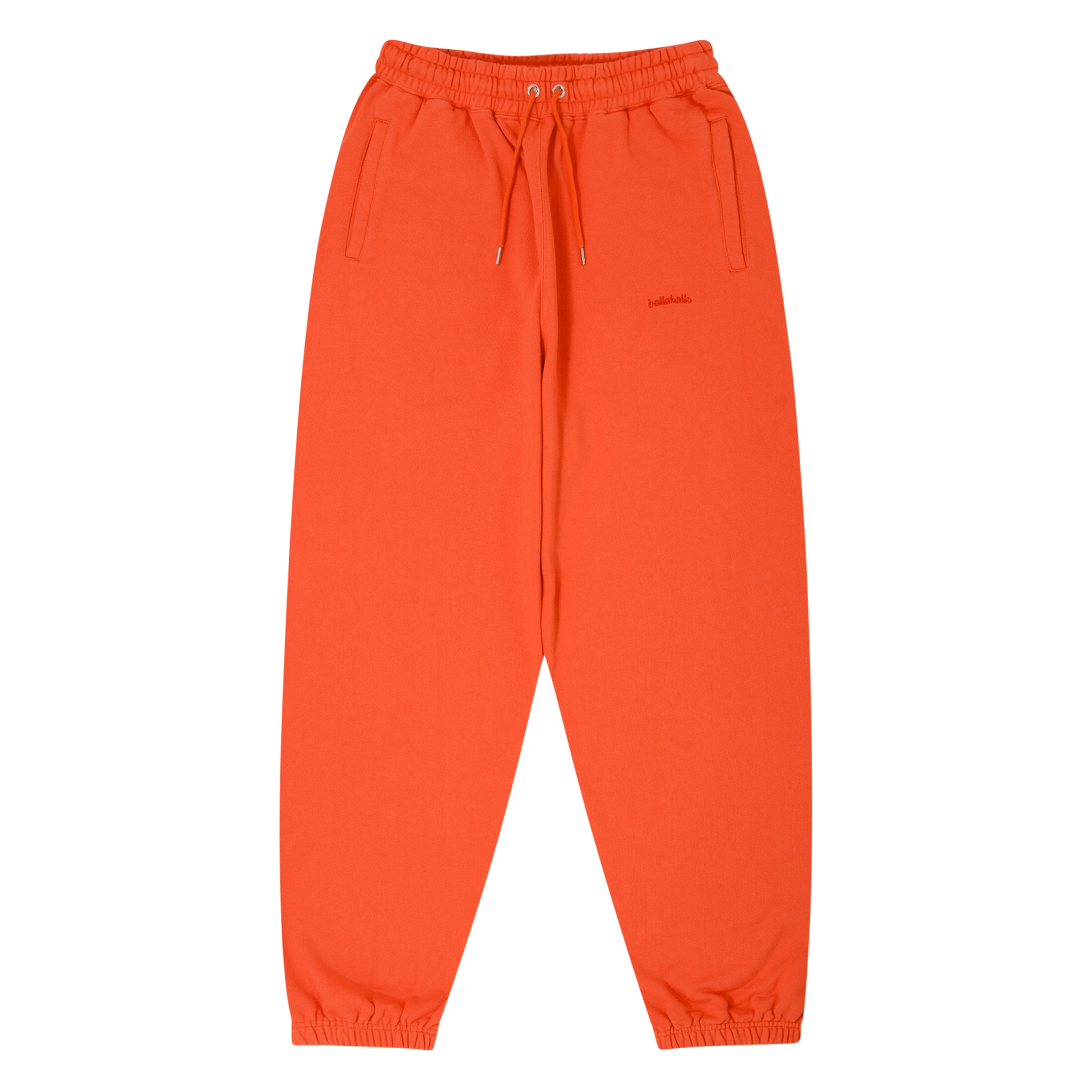 ballaholic-small-logo-sweat-pants-orange-jogginghose image 1