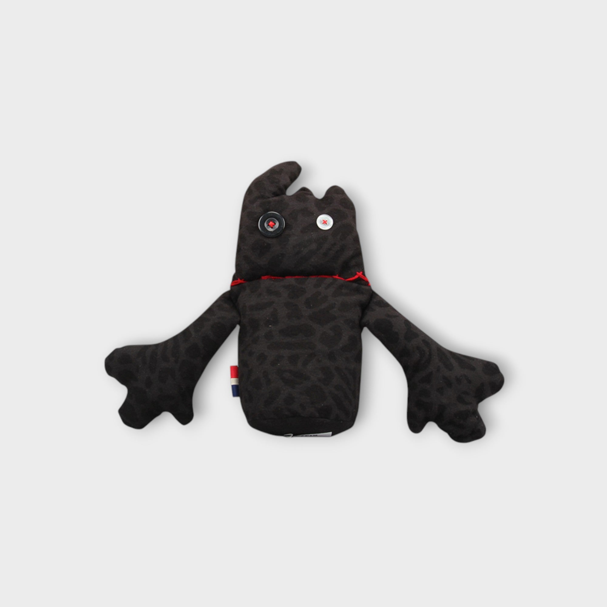 le-fix-kaj-deko-figur-camo-baumwolle-schwarz-leo image 1
