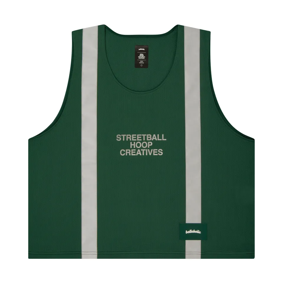 ballaholic-shc-hi-vis-vest-weste-dunkelgr-n-reflektor image 1
