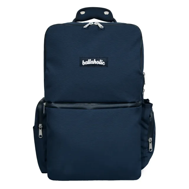 ballaholic-bags-city-backpack-rucksack-navy-mit-logo image 1
