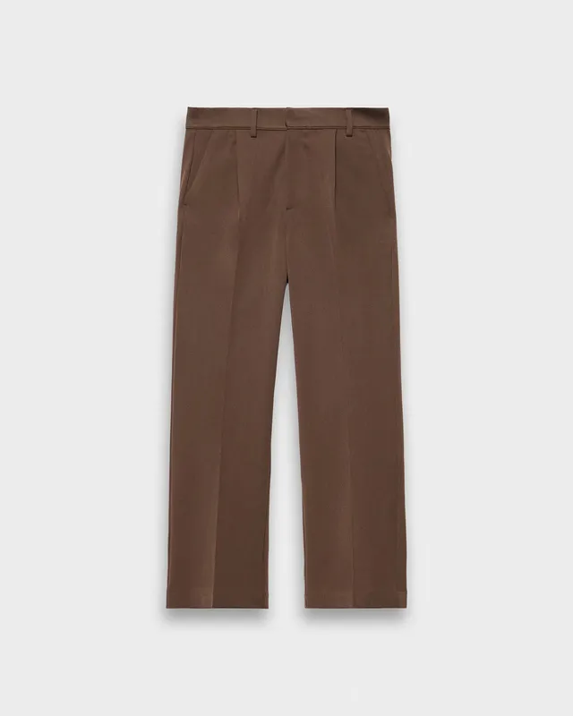 eightyfive-bottoms-signature-tailored-pants-hose-brown-regular image 1