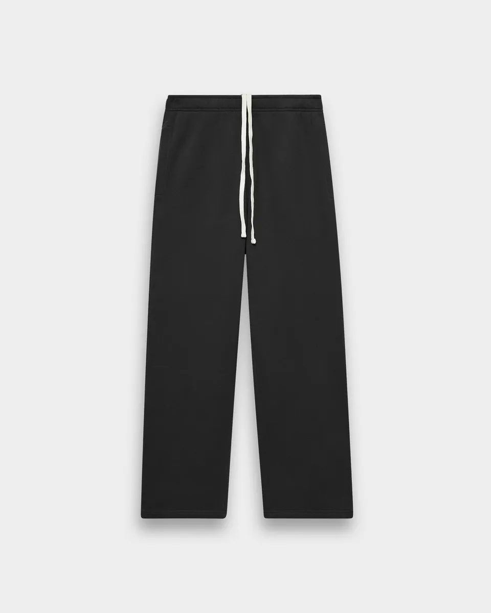 eightyfive-bottoms-signature-wide-sweatpants-hose-black-weit-baumwolle image 1