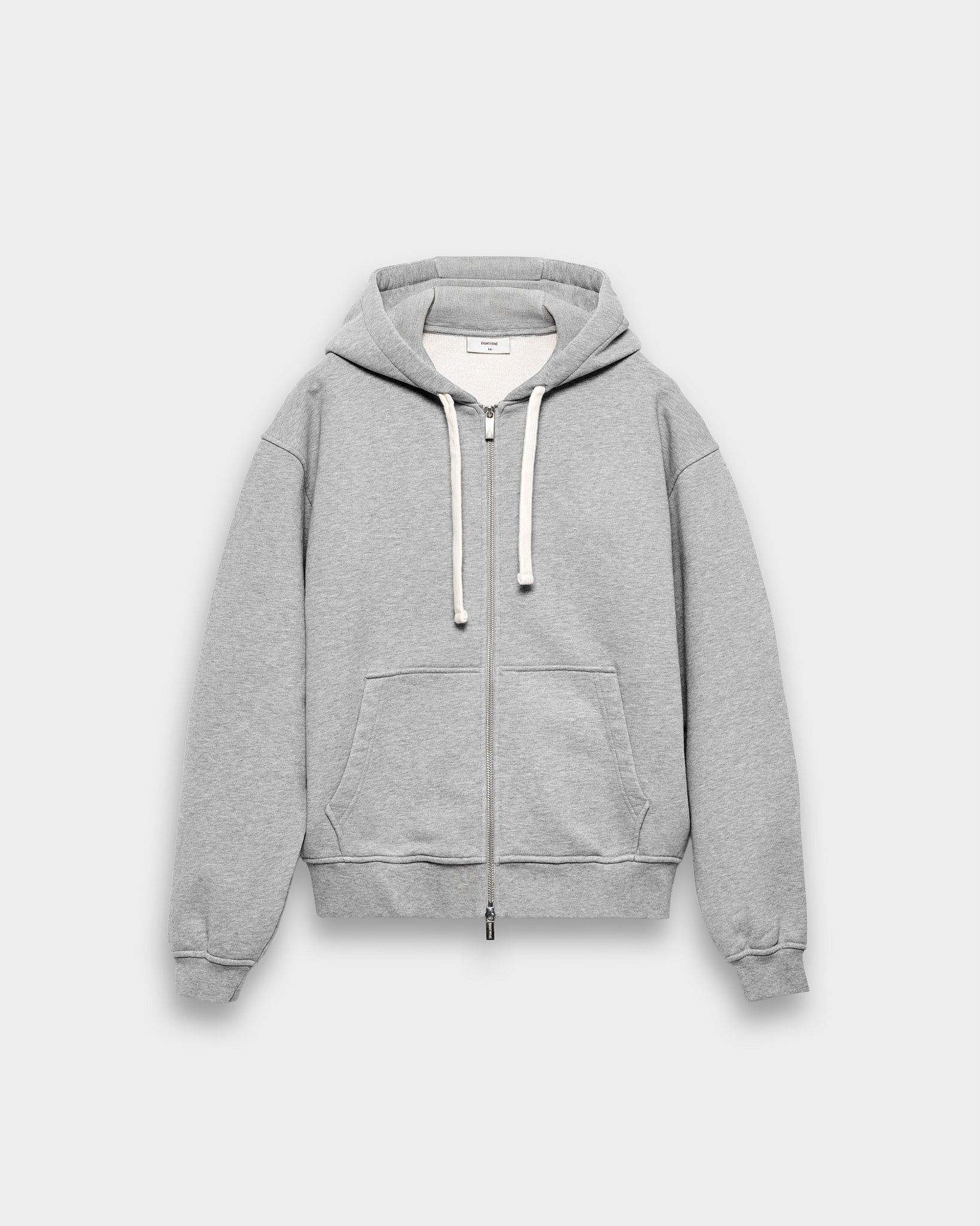 eightyfive-embroidered-zip-hoodie-grau-baumwolle image 1