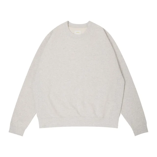 ballaholic-small-logo-crew-sweatshirt-ash-pullover image 1