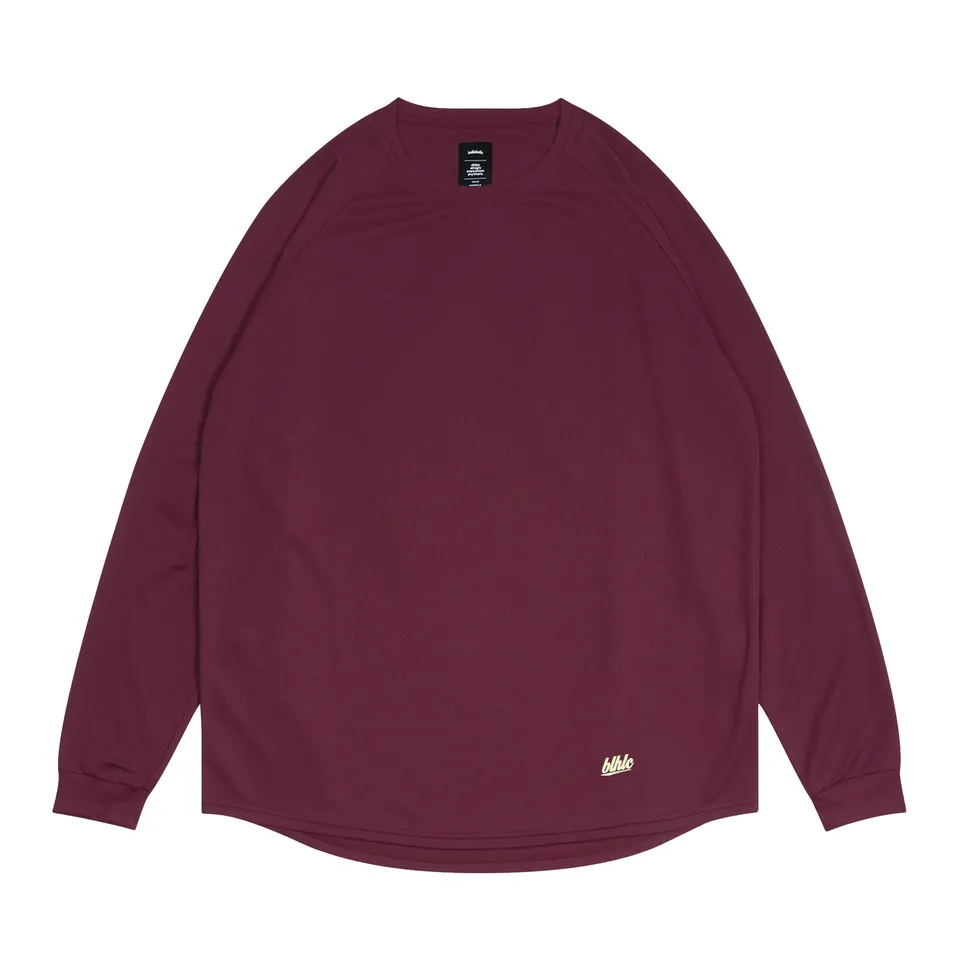 ballaholic-blhlc-cool-long-tee-crimson-ivory image 1