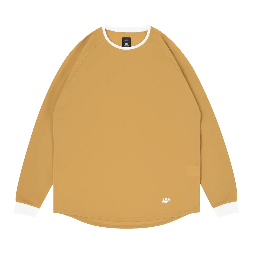 ballaholic-blhlc-cool-long-tee-longsleeve-cinnamon-white-print image 1