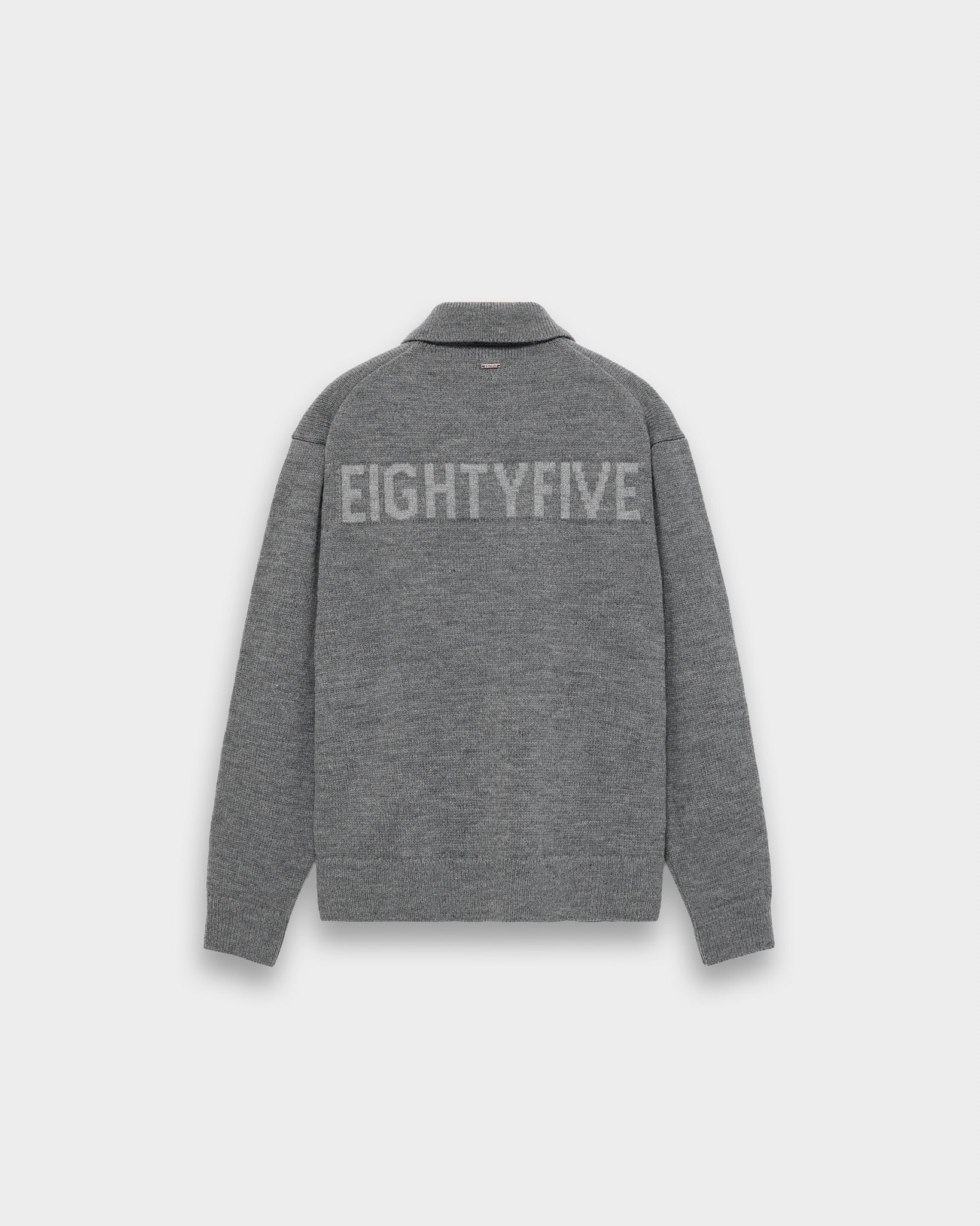 eightyfive-wool-blend-zip-cardigan-strickjacke-grau-relaxed image 2
