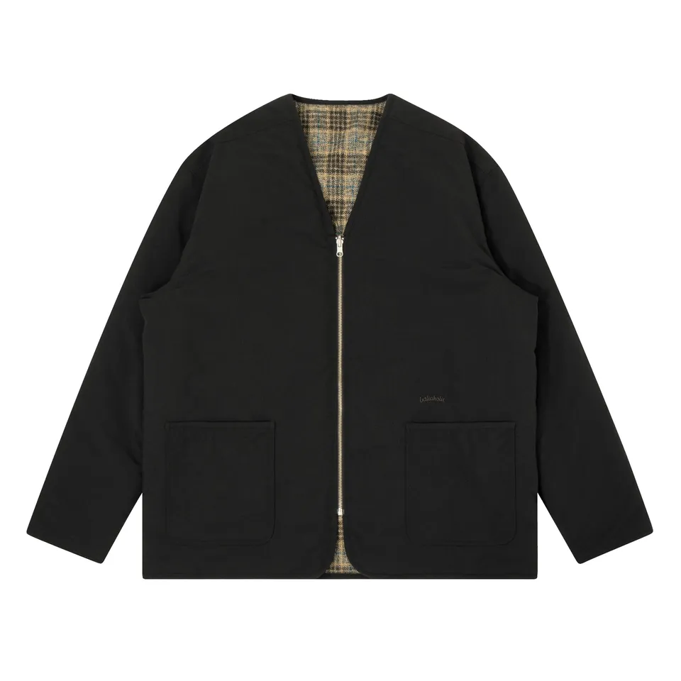 ballaholic-tops-reversible-puff-jacket-jacke-schwarz image 1