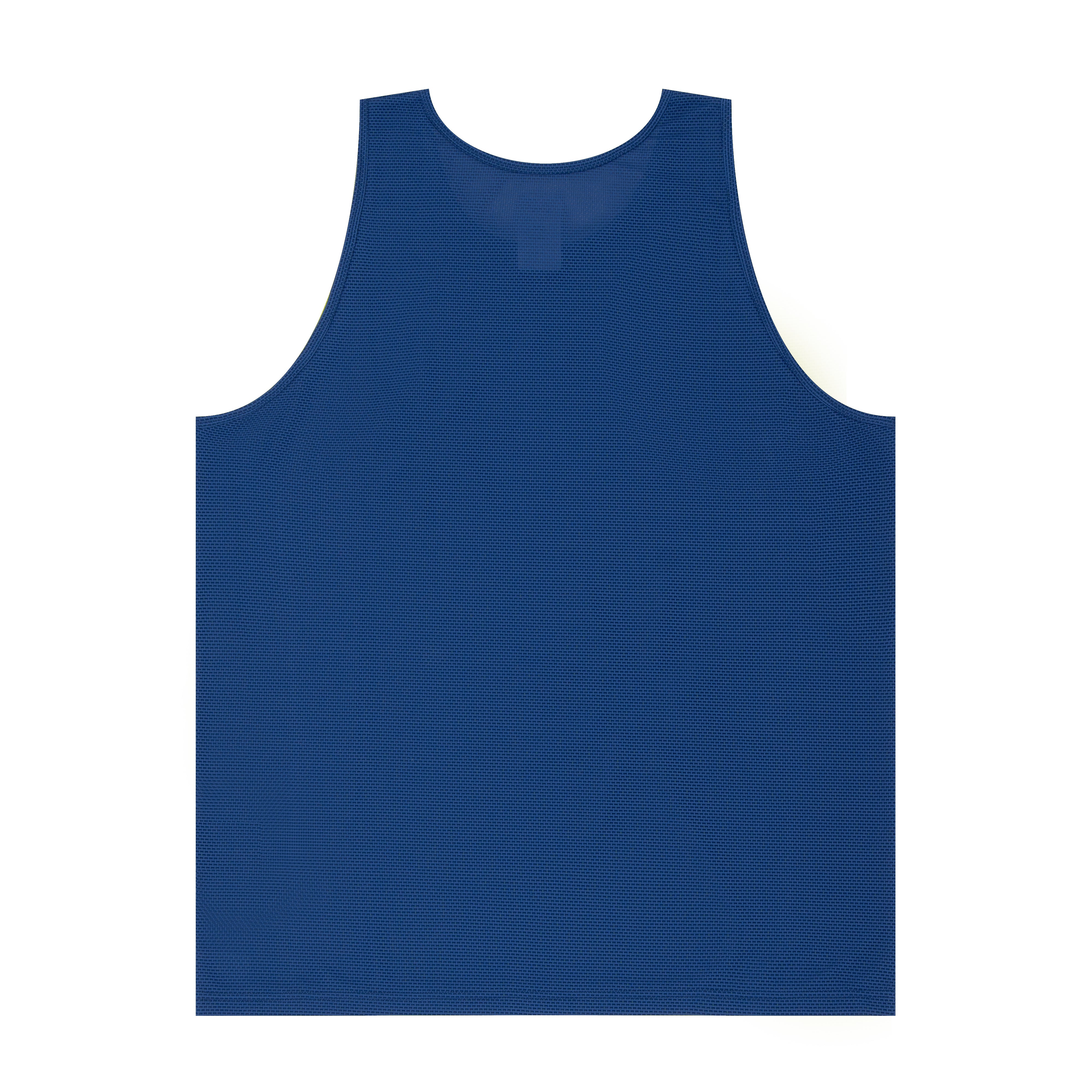 ballaholic-tanks-knit-mesh-ball-panel-flower-tank-top-blue image 2