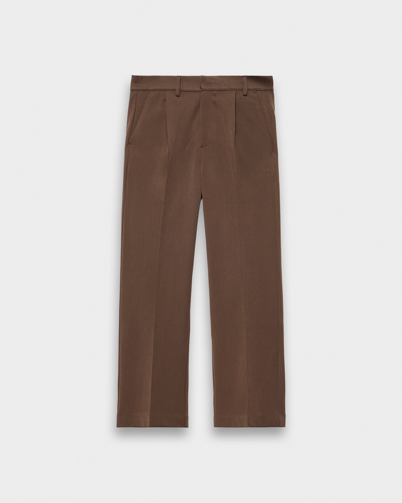 eightyfive-bottoms-signature-tailored-pants-hose-brown-regular image 1