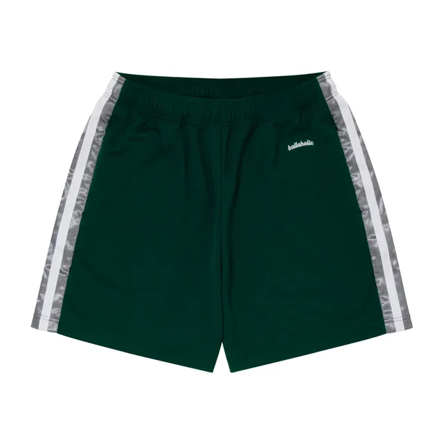 ballaholic-side-tape-jersey-shorts-dunkelgr-n-basketballshorts image 1