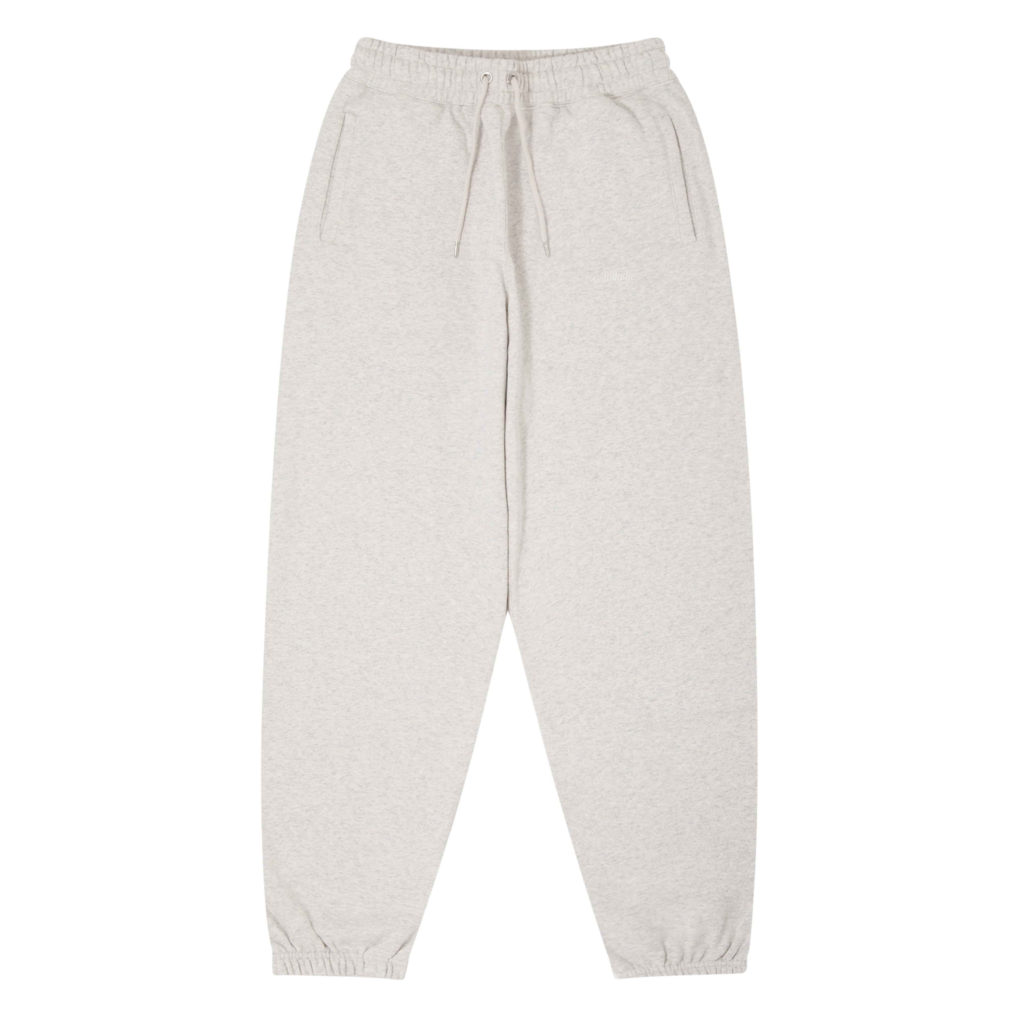 ballaholic-small-logo-sweat-pants-ash-grau image 1