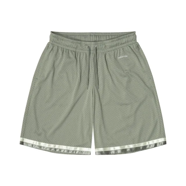 ballaholic-tape-mesh-zip-shorts-shorts-grau-mit-zip image 1